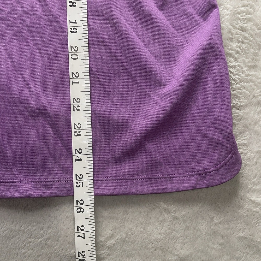 Nike Golf Tour Performance Titleist Purple Dri-Fit Polo Shirt Women's XL - Picture 13 of 13